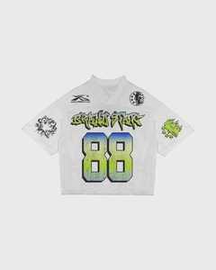 Camisetas de Malla de Algodón 100% de Alta Calidad para Hombre, Camiseta de Verano de Color Sólido, Producto de Moda - Product Image 2