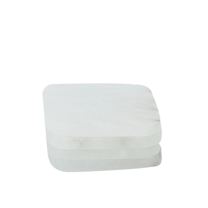 Indian Sovereign Marble Alabaster <b>Coaster</b> <b>Set</b> Handcrafted Natural Stone Beverage Mats Contemporary Dining Table at Bulk Price - Product Image 3