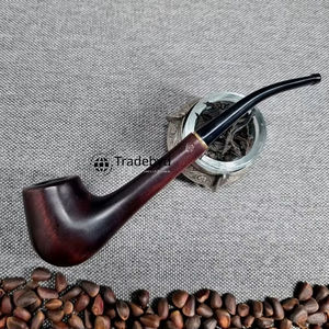 Pipa de Tabaco de Madera Vintage, Pipa de Madera Hecha a Mano, Regalo Clásico para Fumadores de Tradebyd - Product Image 2