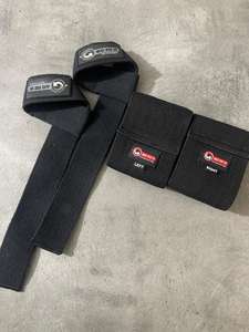 สายรัดยกน้ำหนักแบบนีโอพรีนและยางยืดสำหรับครอสเทรนนิ่ง พร้อมสายรัดข้อมือแบบรัดกระชับ ป้องกันการลื่น ปรับได้ น้ำหนักเบา - Product Image 2