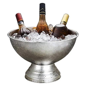 Bol refroidisseur à vin en acier inoxydable pour la maison, l'hôtel, la décoration de restaurant, refroidisseur à glace en acier - Product Image 5