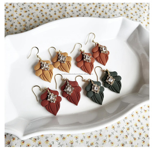 <b>Resin</b> <b>Earring</b> <b>Earrings</b> 2024 New Cute Candy Colorful <b>Resin</b> Plastic Big Oval Drop <b>Earring</b> - Product Image 4