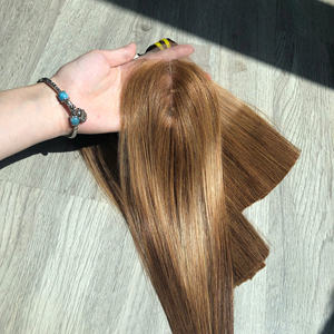 100% vierge crue cheveux vietnamiens trame os droit HD dentelle livraison rapide marron doux soyeux Super qualité Extensions de cheveux humains - Product Image 6