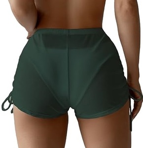 Shorts de yoga et d'exercice pour l'été, coupe ajustée, compression, maille transparente, spandex respirant, shorts en maille pour femmes - Product Image 5