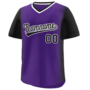 Trendy <b>Baseball</b> Jersey V Neck 2 Tone Breathable Digital Print 100%Polyester <b>Baseball</b> Jerseys Letter Pattern Teams Fans T-Shirt - Product Image 2