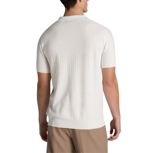 <b>Mens</b> Regular Fit <b>White</b> Knit for <b>Shirt</b> 100% Cotton Front Eco-Friendly Breathable <b>Short</b> <b>Sleeve</b> for <b>Shirts</b> Wholesale Export - Product Image 5