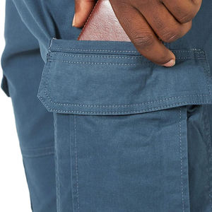Summer Sexy Fit Cargo Shorts Men Plain High Waist 6 Pocket Drawstring Breathable Casual Wear Shorts For Men - Product Image 6