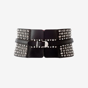 Women Genuine Leather <b>Corset</b> <b>Belt</b> Studs Detailed Sample & Customization Available - Product Image 6