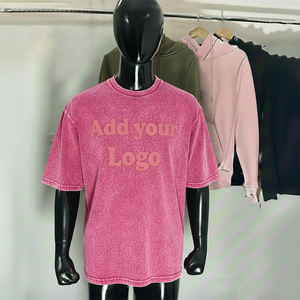 Camiseta Oversize de Estilo Urbano con Hombros Caídos y Pedrería Personalizada - Product Image 5