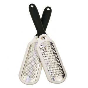 Râpe à pédicure professionnelle en acier inoxydable allemand de haute qualité, lime à pieds robuste en acier inoxydable simple face avec poignée en plastique - Product Image 5