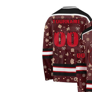 Jersey de Hockey Sublimado de Alta Calidad, Ropa de Entrenamiento Personalizada para Equipos, Ropa Deportiva Transpirable y Duradera - Product Image 6