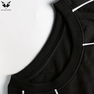 Traje informal de dos piezas para deportes de verano, camiseta informal de manga corta con estampado de carreras y pantalones con cordón, conjunto de pantalones - Product Image 4
