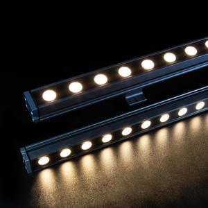 ไฟวอลวอชเชอร์ LED RGB 12W 3500K แสงวอร์มไวท์ IP65 สำหรับภายนอกอาคาร ตัวเรือนอะลูมิเนียมอัลลอยด์ ความสว่างสูง AC 85-265V สำหรับตกแต่งผนังอาคาร - Product Image 3
