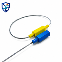 YSD - Sello de Seguridad de Cable de Alambre Recubierto de Plástico de 20cm / 30cm / 40cm para Logística de Carga
