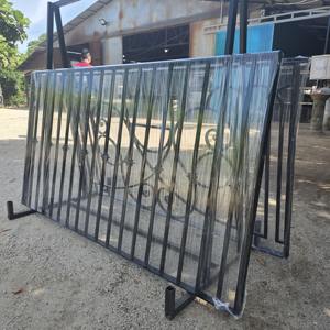 Barandilla Moderna de Hierro Forjado y Acero Inoxidable para Balcón, Diseño Decorativo, Resistente al Óxido, Barandilla de Seguridad Decorativa para - Product Image 6