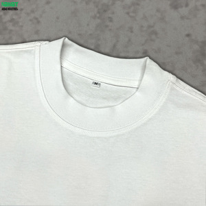 Camiseta Oversize de Cuello Redondo para Hombre, Ajuste Holgado, Hombro Caído, Manga Corta, Lisa, Casual, Estilo Urbano, Básica - Product Image 3