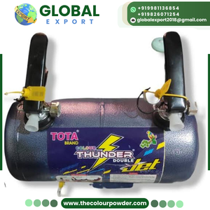 Top Quality Double Jet Color Powder Twin Nozzle Colour Cannon Valve Protection Packing For Outdoor Large Parties & Gender Reveal - Product Image 4