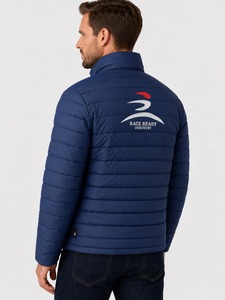 Chaqueta Acolchada de Nylon Casual Personalizada al por Mayor, Chaqueta de Invierno Acolchada para Hombre con Capucha Desmontable Brillante, Talla Grande con Botones - Product Image 3