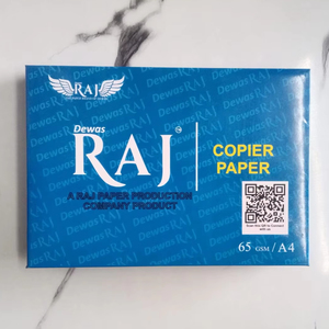 Papier copieur format A4, 65 g/m², qualité supérieure, pour rapports d'affaires, présentations et projets d'impression, provenant d'un fournisseur indien. - Product Image 1