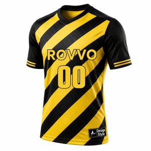 เสื้อฟุตบอลแบบกำหนดเอง ชุดทีมฟุตบอลแบบซับลิเมชั่น แห้งเร็ว รับผลิตแบบ OEM ODM ขายส่ง - Product Image 1
