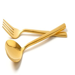 Acero inoxidable de alta calidad con un elegante acabado tipo espejo y asas de lazo únicas, perfectas para servir con elegancia. - Product Image 3