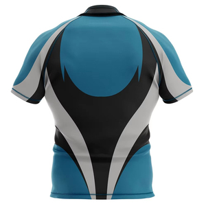 Proveedor al por mayor de camisetas de rugby personalizadas para equipos deportivos, camiseta de rugby transpirable con función de absorción de humedad. - Product Image 3