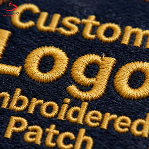 Premium <b>Sew</b>-<b>On</b> Embroidered 3D Custom Logo <b>Patches</b> with Personalized Artwork Cotton/Polyester Custom Colors Best Quality - Product Image 6
