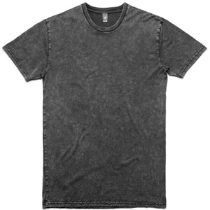 T-shirt tricoté à manches courtes pour homme, de haute qualité, en coton, design OEM, lavage à l'acide, respirant, séchage rapide, personnalisable, fabriqué au Pakistan - Product Image 1