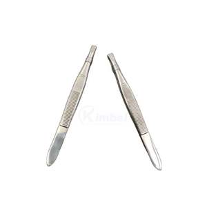 Juego de Pinzas y Peine para Cejas de Doble Punta, Color Negro, Acero Inoxidable, Herramientas de Precisión para el Cuidado Personalizado - Product Image 6