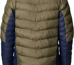 Customized <b>Design</b> Printing Bubble Winter Season Cotton Fill Puffer Jacket for Plus Size Men Camouflage Pattern Coated Processed - Product Image 2