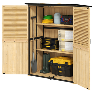 Capanno da Giardino Moderno per Esterni, Grande Casetta Porta Attrezzi Industriale in PVC Ecologico e Acciaio Zincato Impermeabile, Ideale per Riporre Biciclette - Product Image 2