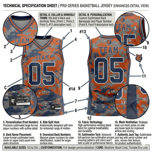 Maillot de basket personnalisé à impression numérique, grande taille, sans manches, séchage rapide, respirant, 100% polyester, option de nom d'équipe personnalisé pour hommes - Product Image 2