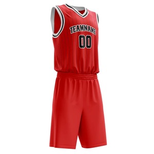 Uniforme de basketball à vendre, matière confortable, coupe ajustée, uniforme de basketball adapté à la vente en ligne - Product Image 3