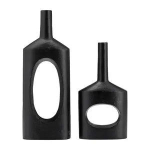 Handmade Iron Flower Vase Premium Floral Display Holder for Dining <b>Table</b> Coffee <b>Table</b> <b>Console</b> <b>Table</b> Luxury Bedroom and Living - Product Image 4