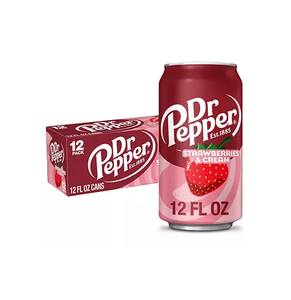 Soda Dr Pepper à la mûre, directement de l'usine, 12 canettes de 12 oz chacune, date de conservation au 2026, pour la gestion à long terme des stocks, export. - Product Image 3