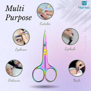 Ciseaux à cuticules professionnels de haute précision à lame fine et pointue, en acier inoxydable, personnalisables, pour salon de manucure - Product Image 6
