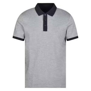 Chemises de golf pour hommes à manches courtes, 100% coton 210g, de haute qualité, luxueuses, à séchage rapide, avec logo personnalisé brodé - Product Image 6