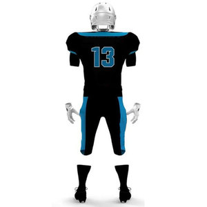 Team Soccer Wear Sublimation Uniform Sets Spandex/Polyester Kits Latest Design Training American Football Uniform <b>Padded</b> Kits - Product Image 3
