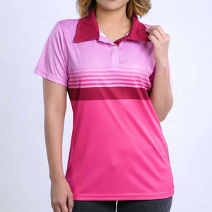 Camiseta Polo Sublimada para Mujer, Estilo Único y Personalizado, Buena Calidad, Impresión de Logotipo Personalizado, Manga Corta - Product Image 1