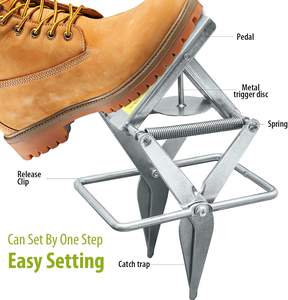 Pièges à <span class=keywords><strong>taupe</strong></span> fiables pour l'extérieur, solution de capture rapide et facile à installer, pièges pour les taupes et les gophers dans les pelouses, les jardins et les cours - Product Image 3