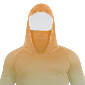 Camisa de Pesca con Capucha de Manga Larga para Hombre, Color Degradado, Protección UV UPF 50, Material de Poliéster - Product Image 5