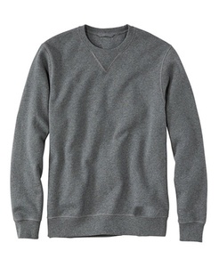 Sweat-shirt à col rond personnalisé pour hommes, couleurs unies, en coton tricoté, coupe décontractée, idéal pour l'automne – Vente en gros - Product Image 5