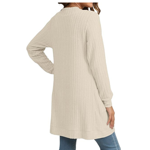 Women’s Classic Button-Up Knit <b>Cardigan</b> <b>Sweater</b> - Product Image 5