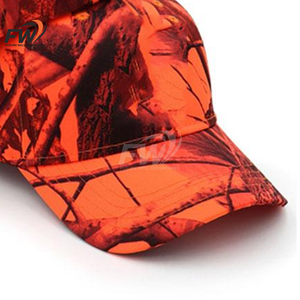 Gorra de Camuflaje Forestal al Por Mayor a Precio de Fábrica, Gorra de Béisbol Táctica Vintage de 6 Paneles para Hombre, Bordado Personalizado - Product Image 3