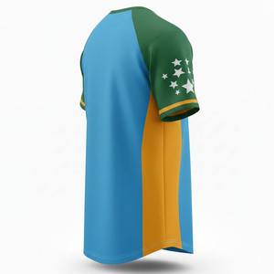 Five B - Camisetas de Béisbol de Poliéster 100% a Bajo Precio, Hechas a Medida, Ropa Deportiva Transpirable para Hombre, Manga Corta, Logotipo y Color Personalizados - Product Image 3
