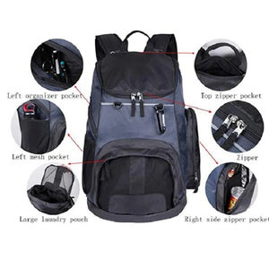 Sac à dos de sport personnalisé grande capacité pour le basketball, le football et le soccer, en vente à bas prix et de haute qualité au Pakistan - Product Image 2