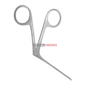 Micro-pince alligator dentée de précision, instrument chirurgical ophtalmique, pince médicale ORL, outil de préhension fine, qualité allemande - Product Image 3