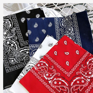 Vintage Classic Paisley Printed Square <b>Scarf</b> Polyester 54*54cm Handkerchief Bandana <b>Scarves</b> Street Style Casual <b>Scarf</b> - Product Image 6