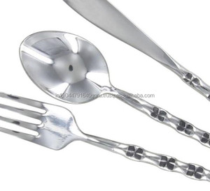 Cubiertos de acero inoxidable personalizables más vendidos con mango de diseñador hecho a mano, plata brillante pulida en caja de regalo para bodas - Product Image 5