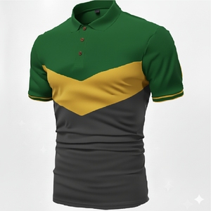 Men’s <b>Classic</b> Polo Shirt Short Sleeve Casual Cotton Summer Fashion Slim Fit Comfortable Everyday Wear Shirt - Product Image 1